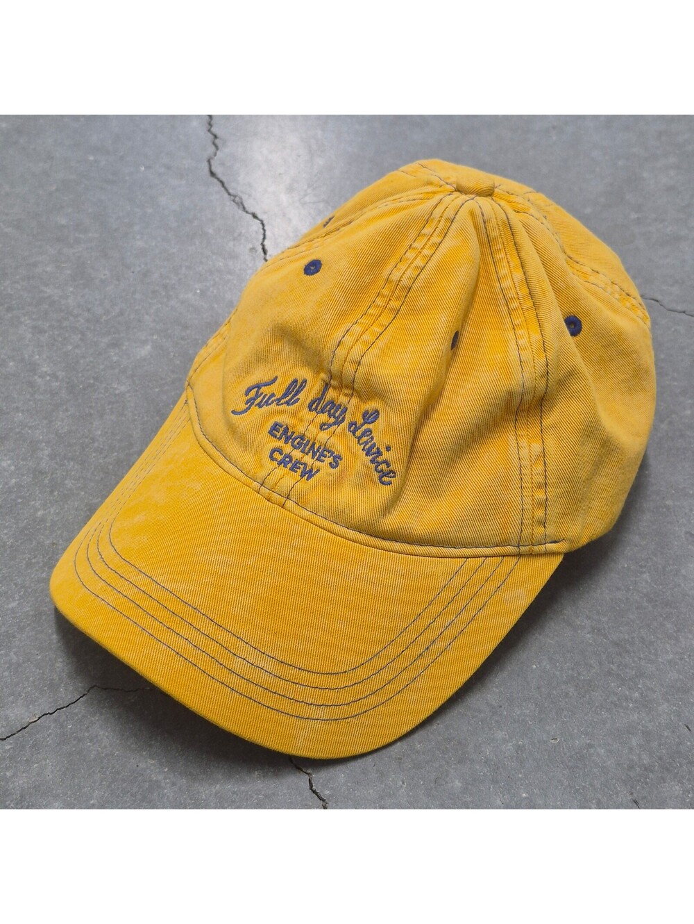 Zara Yellow Full Day Device Engine Crew Hat